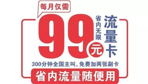 电信无限流量卡99元