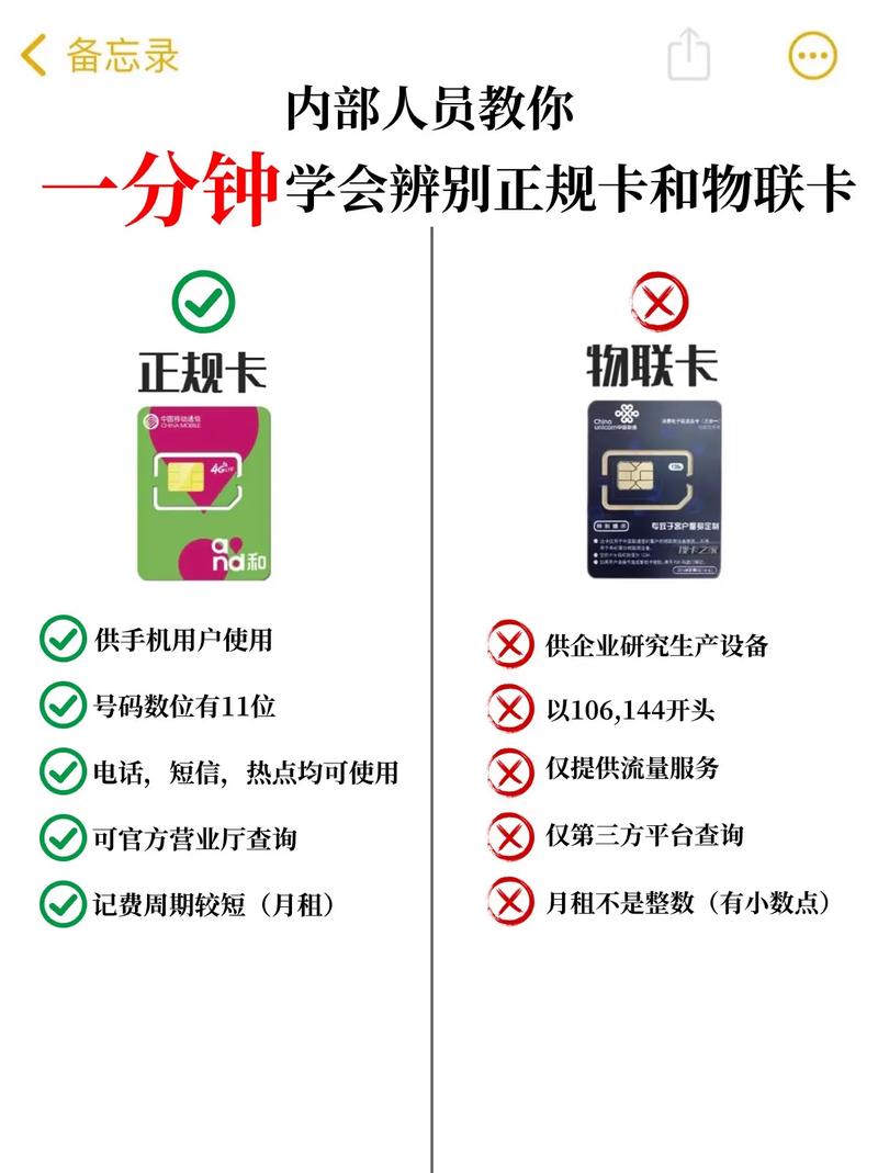 流量卡主要分为物联网卡和正规手机卡两大类。以下是对这两种流量卡的具体介绍