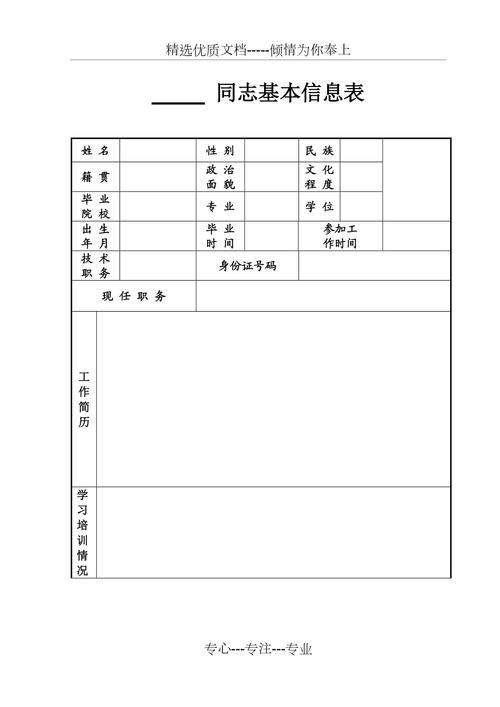 一、基本信息