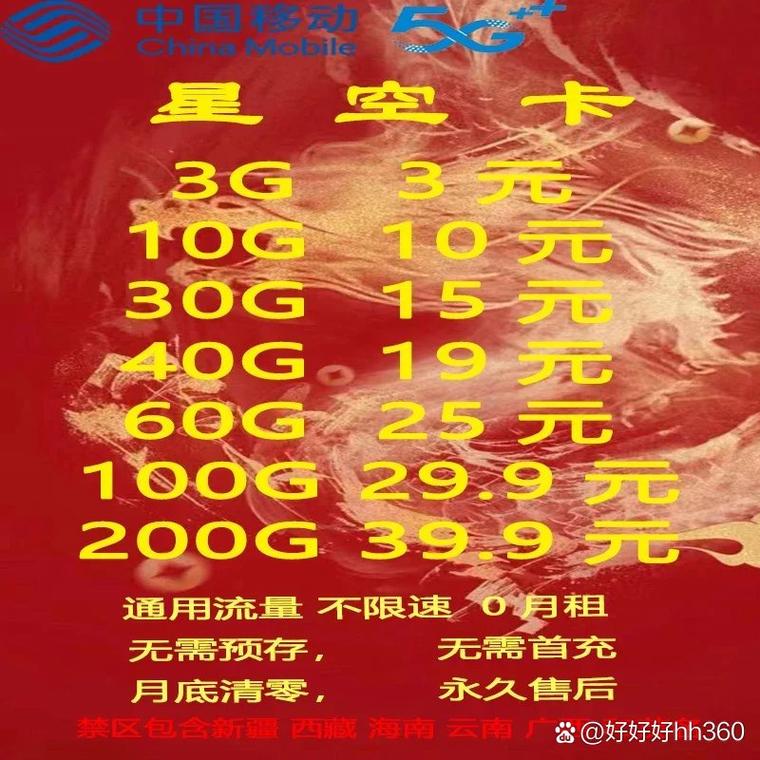 移动10元10G流量套餐现状