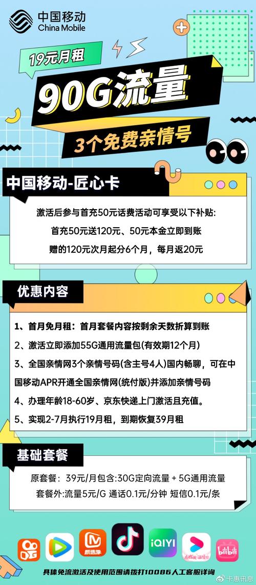 手机套餐哪个运营商最便宜